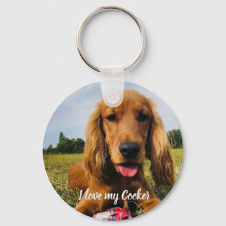 Keyring Cocker Spaniel Sleutelhanger