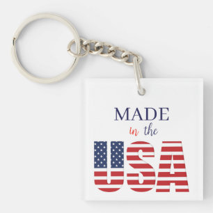 Keyring - Gemaakt in de Verenigde Staten Sleutelhanger