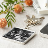 Keyring-Saraswati Sleutelhanger (Zijkant)