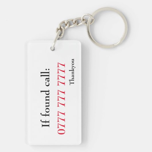 Keyring - Street Art Face Sleutelhanger (achterkant)