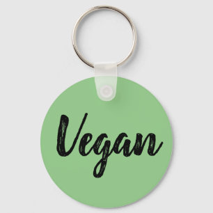 Keyring - Vegan Green Sleutelhanger