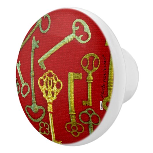 Keys Ceramic Knob Keramische Knop (Rechts)