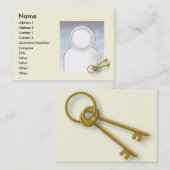 Keys - Chubby Visitekaartje (Voorkant / Achterkant)