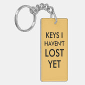 Keys die ik nog niet kwijt ben sleutelhanger (Voorkant Links)