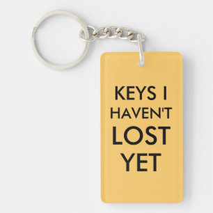 Keys die ik nog niet kwijt ben sleutelhanger