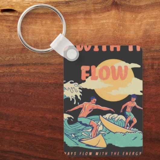 Keys Energy Flow Lessons Learn Keychain (Voorkant)