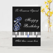 Key's Lof Love_ Kaart (Gele Bloem)