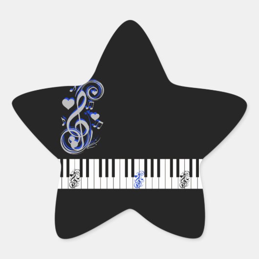 Key's Lof Love_ Ster Sticker (Voorkant)