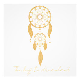 Keys naar het land van dromen, droomvanger foto pr foto afdruk