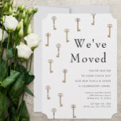 Keys Nieuwe Home Aankondiging & Uitnodiging