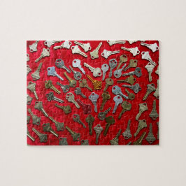 Keys puzzle, sleutel tot mijn hart legpuzzel