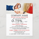 Keys, Realtor, Estate Agent Adverteren Flyer (Voorkant)