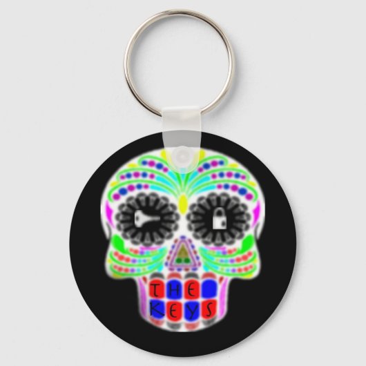 Keys Skullchain Sleutelhanger (Voorkant)