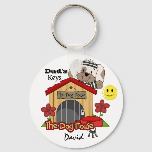 Keys to Dog House - SRF Sleutelhanger (Voorkant)