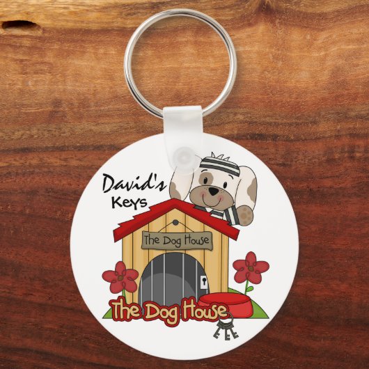 Keys to Dog House - SRF Sleutelhanger (Voorkant)