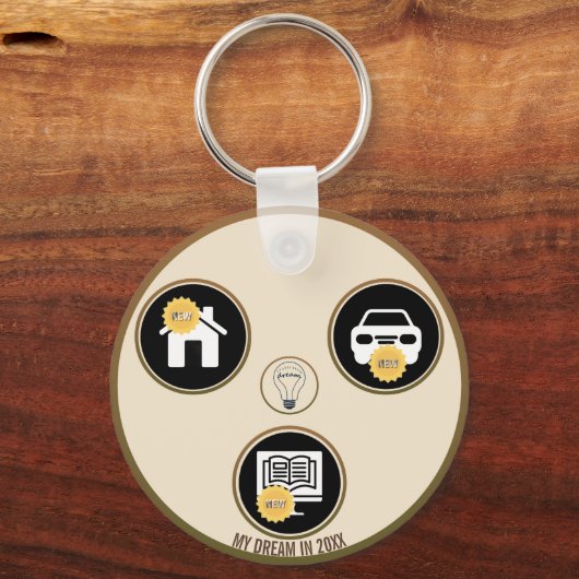 Keys to Dreams – A Personal Meaning Keychain (Achterkant)