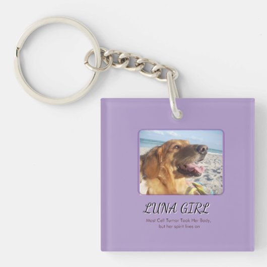 Keys to Her Lasting Spirit Sleutelhanger (Voorkant)