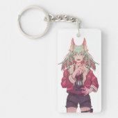 Keys, VTuber, anime Sleutelhanger (Voorkant)