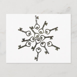 KeysSuccessStarBurst0328093 Briefkaart