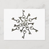 KeysSuccessStarBurst0328093 Briefkaart (Voorkant)