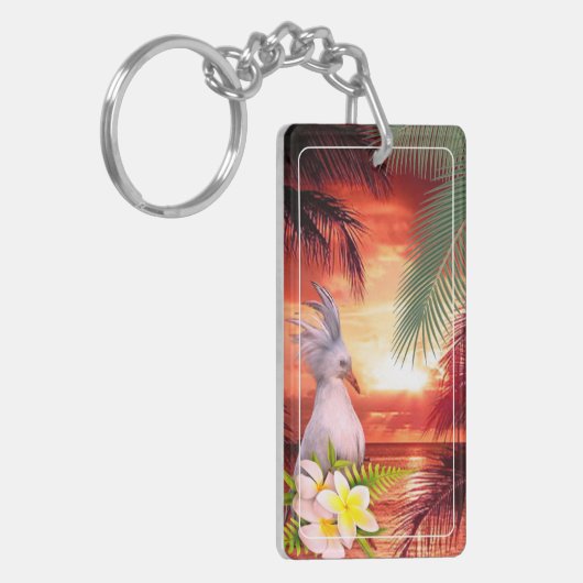 Keystick van acryl CAGOU (Cagou-Style) Sleutelhanger (Voorkant Links)