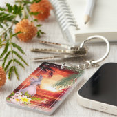 Keystick van acryl CAGOU (Cagou-Style) Sleutelhanger (Voorkant Rechts)