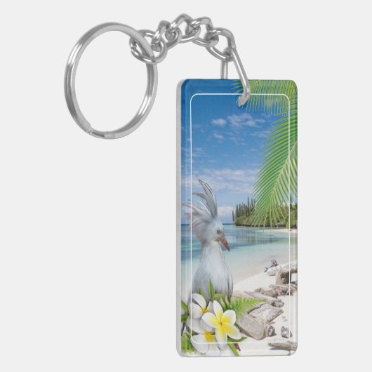 Keystick van acryl CAGOU (Cagou-Style) Sleutelhanger (Voorkant Links)