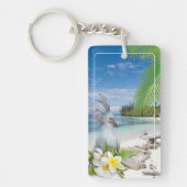 Keystick van acryl CAGOU (Cagou-Style) Sleutelhanger (Voorkant)