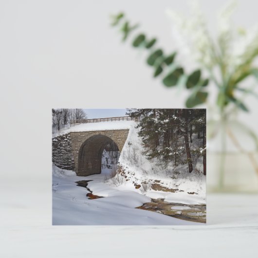 Keystone Bridge, Ramsay, Boven schiereiland Briefkaart (Staand voorkant)