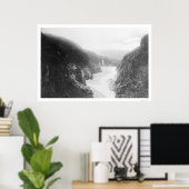 Keystone Canyon Valdez, Alaska 1914 Poster (Thuiskantoor)