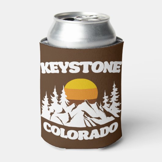 Keystone, Colorado Blikjeskoeler (Blikje Voorkant)