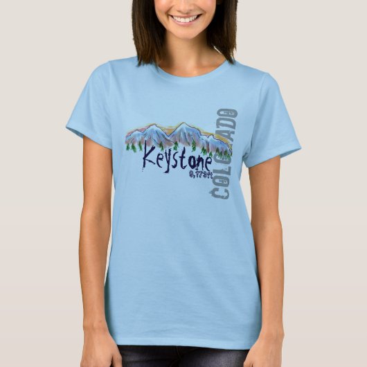Keystone Colorado elevation t-shirt (Voorkant)
