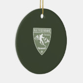 Keystone Colorado Keramisch Ornament (Rechts)