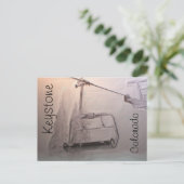 Keystone Colorado lift briefkaart (Staand voorkant)