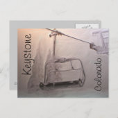 Keystone Colorado lift briefkaart (Voorkant / Achterkant)