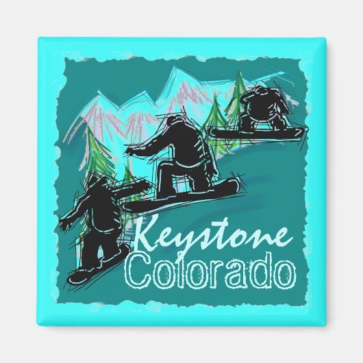 Keystone Colorado magnet (Voorkant)