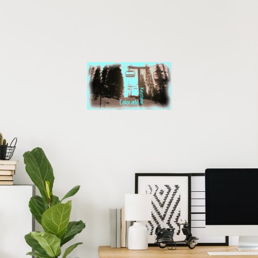 Keystone Colorado poster (Thuiskantoor)