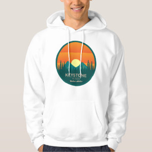 keystone colorado retro hoodie