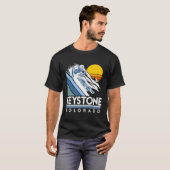 Keystone Colorado Retro Ski T-shirt (Voorkant volledig)