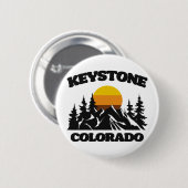 Keystone, Colorado Ronde Button 5,7 Cm (Voorkant /achterkant)