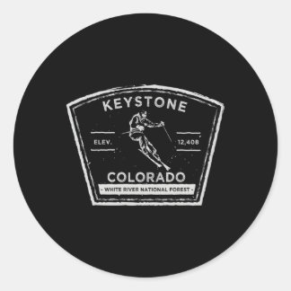 Keystone Colorado Ronde Sticker