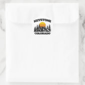 Keystone, Colorado Ronde Sticker (Tas)