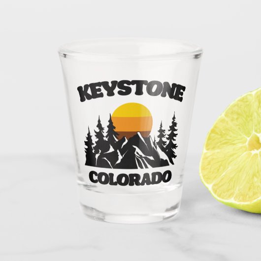 Keystone, Colorado Shot Glas (Voorkant)