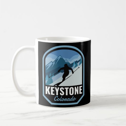 Keystone Colorado Ski Mountain Koffiemok (Links)