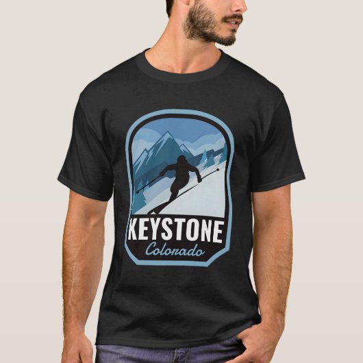 Keystone Colorado Ski Mountain T-shirt (Voorkant)