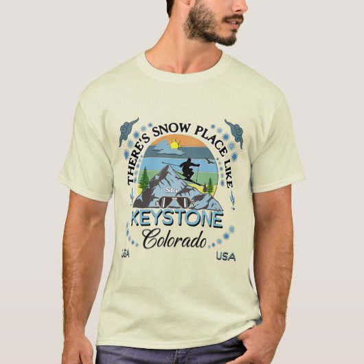 Keystone Colorado Ski T-shirt (Voorkant)