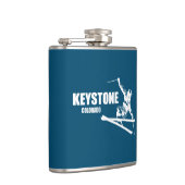 Keystone Colorado Skier Heupfles (Rechts)