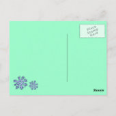 Keystone Colorado snowboarder elevatie briefkaart (Achterkant)