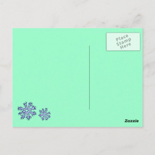 Keystone Colorado snowboarder elevatie briefkaart (Achterkant)