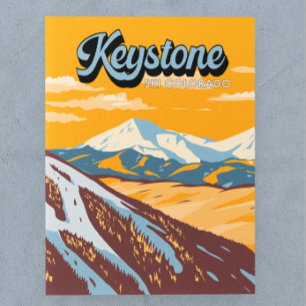 Keystone Colorado Winter Ski Area  Briefkaart